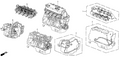 Honda New 1996-1997 Fits Honda Del Sol Automatic Transmission Gasket Kit, Part # 06112-P4P-000