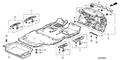 Honda New 1995-1998 Fits Honda Odyssey Clip, Mat (Female), Part # 91560-SX0-000