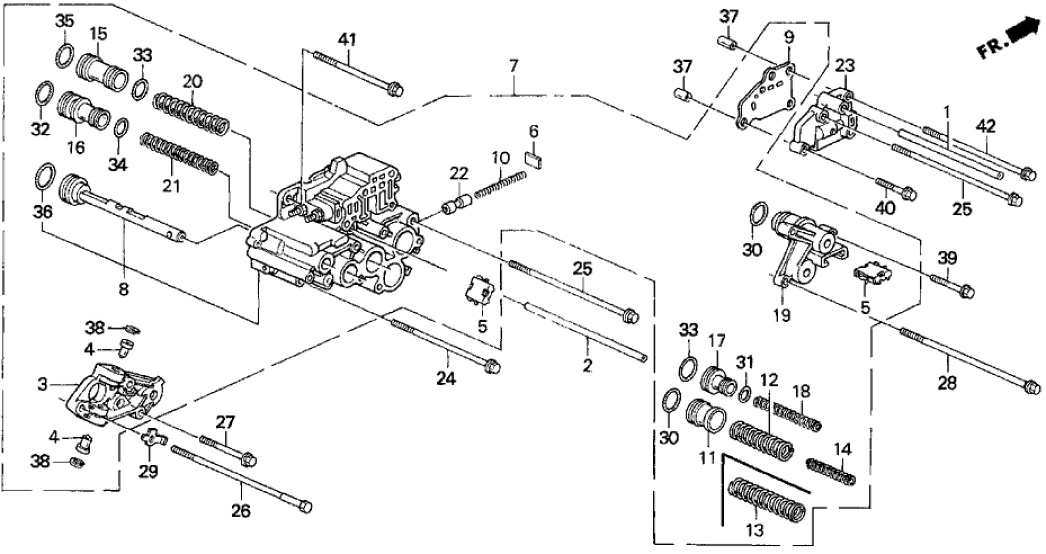 Honda New 1992-1997 Fits Honda Civic Flange Bolt (6X35), Part # 90001-P24-J00