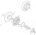 Fits 2006-2007 Ski-Doo Expedition 600 H.O. SDI / Expedition TUV 600 H.O. SDI Models Stud, OEM Part # 619100003