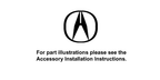 New 1996-1998 Fits Acura RL Trim, Fenderwell, Part # 08P21-SZ3-200