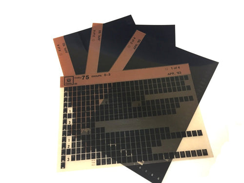 1960-1975 Cadillac All Models Parts Microfiche Catalog Slides