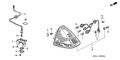 New 2000-2006 Fits Honda Insight Socket, Part # 34104-S3Y-A01