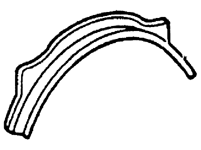 New 2001-2003 Fits Ford F-150 Shield - Splash - Wheelhouse Base No. 27886 Position Passenger Side, Part # YL3Z8427886AA