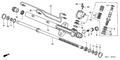 Honda New 2001-2002 Fits Honda Accord Steering Rack, Part # 53626-S82-A51