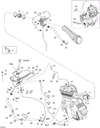 Can-Am - OEM schematic diagram - Part # 2572-707000243 - 01- Engine 2 - Ref # 36