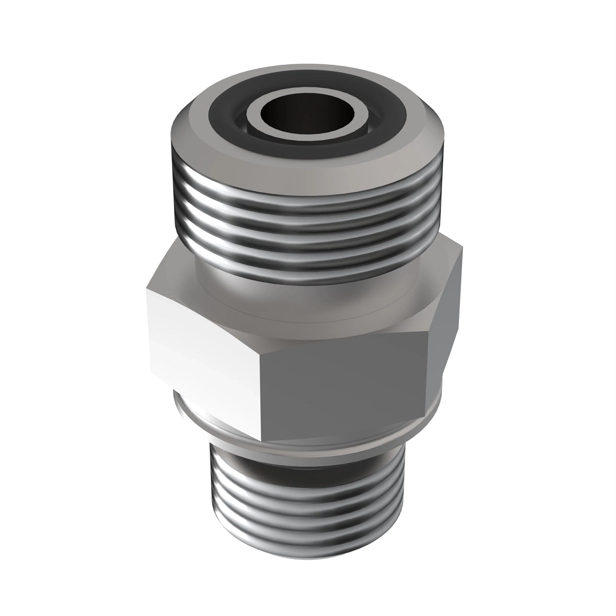 61M5002: Fits John Deere 61M5002 Stud Straight Adapter Fitting – Genuine OEM