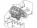 Acura New 2005-2008 Fits Acura RL / TL Cylinder Block Assembly, Part # 11000-RJA-000