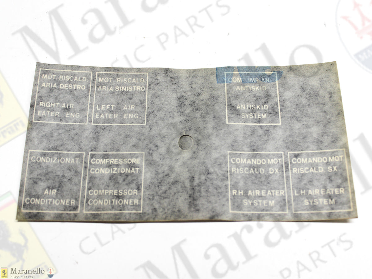 62567300 - Relay Lid Decor