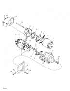Fits 2000-2006 Ski-Doo Formula Deluxe 500/600/700 / Formula Deluxe 600/700 Models Brush Kit, OEM Part # 410213107