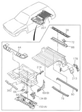 Honda New 1994-1997 Fits Honda Passport Closing, RR. End, Part # 89431-64721