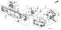 Honda New 1988-1989 Fits Honda Accord Wire, R., Part # 33502-SE3-A02