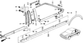 Honda New 1988-1989 Fits Honda Accord Right Rear Fender Protector, Part # 75304-SG7-A01