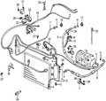 Honda New 1982-1983 Fits Honda Accord Discharge Hose, Part # 38671-SA5-661