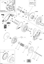 Fits 2003-2006 Ski-Doo Expedition 550F / Grand Touring 380 F/550 F Models Slider Shoe, Rear, OEM Part # 417126539