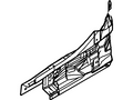 Ford New 2007-2012 Fits Ford / Lincoln / Mercury Fusion / MKZ / Milan Extension - Rear Floor Side Member Base No., Part # 9E5Z5410456A