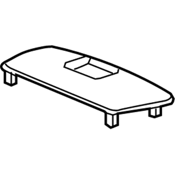 Acura New 2005-2008 Fits Acura RL Garnish Assembly, Center Speaker Beige, Part # 77261-SJA-A01ZC