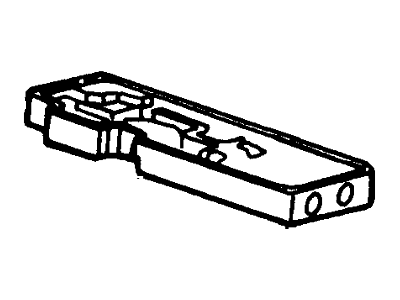 Ford New 1997-1999 Fits Ford E-150 / E-250 / E-350/E-350 Super Duty Control Base No. 7g422, Part # F75Z7G422AA