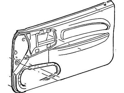 Ford New 1998-2002 Fits Ford / Mercury Brand / Base No. / Manufacturer Part Number Panel Assy - Door Trim Base No. 23942 Position Passenger Side, Part # F8CZ5423942GAD