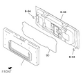 Honda New 1998-2002 Fits Honda Passport Pad, Trim Back Door *180* (GRAY), Part # 89715-73903