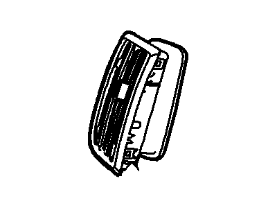 Ford New 2008-2011 Fits Ford Focus Louvre Assy - Vent Air Base No. 19893a Position Driver Side, Part # 8S4Z19893AH