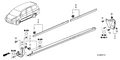 New 2007-2010 Fits Honda Odyssey Left Side Sill Garnish Assembly, Part # 71850-SHJ-A02