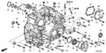 Honda New 2008-2012 Fits Honda Accord Transmission Case, Part # 21210-R97-000