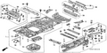 Honda New 1999-2001 Fits Honda Odyssey Frame Sub Comp,R, Part # 65110-S0X-315ZZ