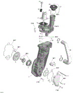 Sea-Doo - OEM schematic diagram - Part # 2572-420956762 - 02- Oil Separator 1 | 02- Oil Separator - Ref # 1