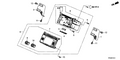 Honda New 2013-2015 Fits Honda Crosstour Panel Assembly, Part # 39542-TP6-A31