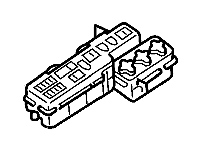 Ford New 2000-2002 Fits Mercury Villager Holder Assembly Fuse, Part # YF5Z14417AA