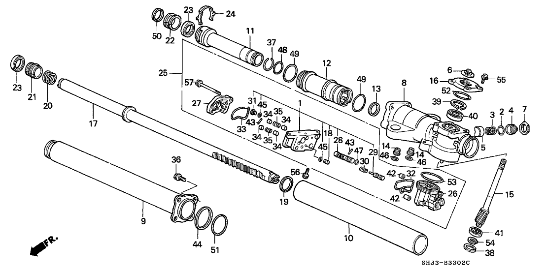 Honda New 1988-1991 Fits Honda Civic O-Ring (37X1.5) (Nok), Part # 91355-SD4-953
