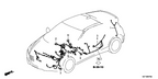 New 2012 Fits Honda CR-Z Left Cabin Wire Harness, Part # 32120-SZT-A11