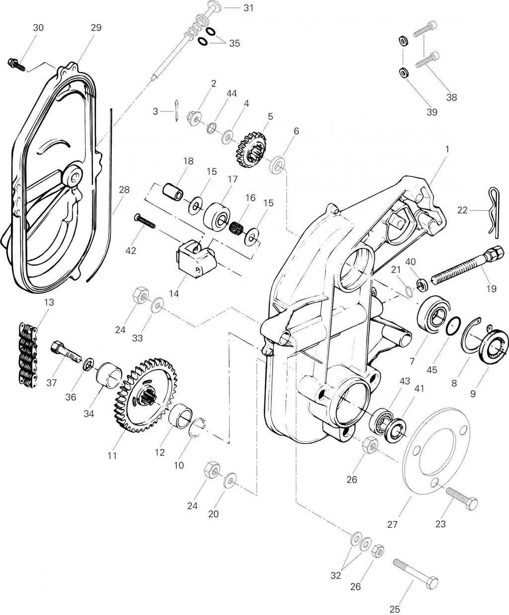 Fits 1996-2007 Ski-Doo Formula Deluxe 380 F / Formula Deluxe 380/500 Models Cap, OEM Part # 501026200