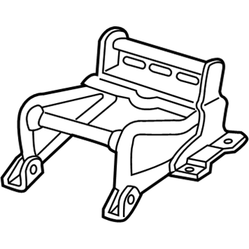 Ford New 2003-2005 Fits Mercury Mountaineer Frame and Spring - Rr Seat Cushion Position Rear, Part # 3L9Z7863160AA