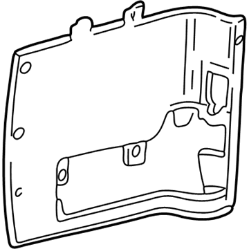 Ford New 1996-2002 Fits Ford Brand / Manufacturer Part Number / Manufacturer Note Panel - Trim Position Passenger Side, Part # F6UZ1631112AAA