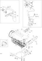 Fits 2004-2007 Ski-Doo Skandic LT 440F Plate Support, OEM Part # 605350127