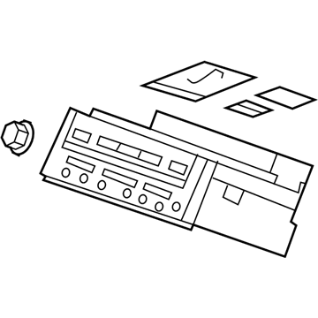 Acura New 2010-2012 Fits Acura RDX Tuner Assembly, Radio 6dvd Pioneer, Part # 39100-STK-A31