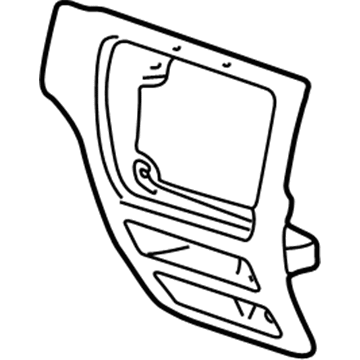 Ford New 2002 Fits Ford Taurus Panel Instrument, Part # 2F1Z5404338BAB