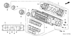 New 2008 Fits Honda Civic Cont *YR334L*, Part # 79500-SNA-C03ZB