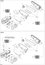 Fits 2003-2007 Ski-Doo GSX 500SS / GSX 600 HO Models Primary Chamber Ass'y Includes 1 To 4, OEM Part # 508000388