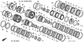 Honda New 1995-2004 Fits Honda Accord Plate, Clutch End (2) (2.2MM), Part # 22552-PX4-003