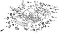 Honda New 1990-1993 Fits Honda Accord Protector, L. Door Wire Harness, Part # 32765-SM2-000