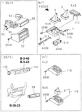 Honda New 1995-1997 Fits Honda Passport Bracket (Right Hand), Part # 89710-75822