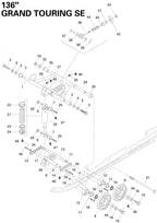 Fits 1996-2005 Ski-Doo Formula III / Formula III LT Models Cushion, OEM Part # 414530000