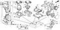 Honda New 1991 Fits Honda Accord Box, R. Speaker *NH167L* (GRAPHITE BLACK), Part # 39124-SM4-960ZD