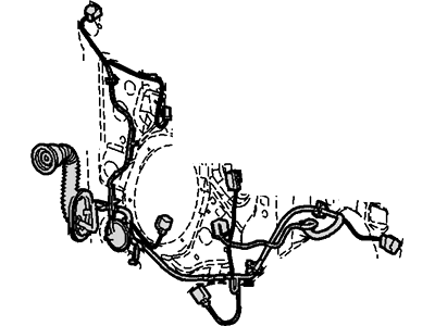 Ford New 2009 Fits Ford Focus Wire Assy - Jumper Base No. 14630b Position Passenger Side, Part # 9S4Z14630CA