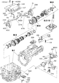 Honda New 1995-1996 Fits Honda Passport Box, Quadrant Transmission, Part # 89712-83270