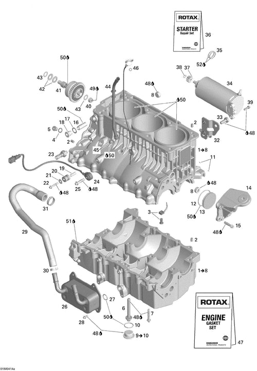 Fits 2004 Ski-Doo Elite 1500 1st Edition / Elite 1500 2nd Edition Spring Bracket, OEM Part # 420853260