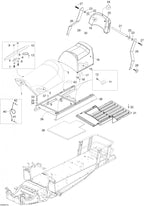 Fits 2006 Ski-Doo Expedition 600 H.O. SDI / Expedition V-1000 LH Arm, OEM Part # 605353779